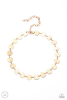 Paparazzi Reflection Detection Gold Choker