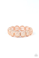 Paparazzi Obviously Ornate - Rose Gold Bracelet