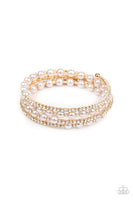 Paparazzi Starry Strut Gold-Bracelet