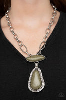 Paparazzi Rural Rapture Green Necklaces -