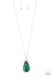 Paparazzi Maven Magic - Green Necklace