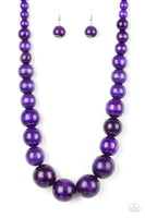 Paparazzi Effortlessly Everglades Purple Necklace