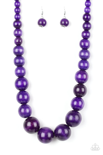 Paparazzi Effortlessly Everglades Purple Necklace