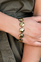 Paparazzi Fabulously Flashy Fashion Fix Brass Bracelet