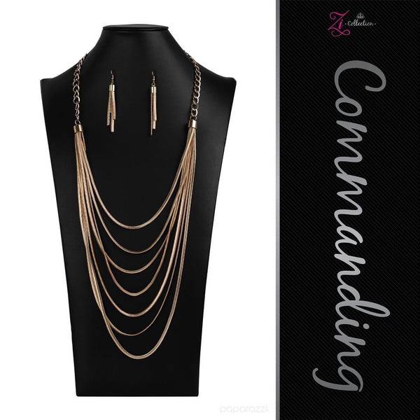 Paparazzi Commanding 2020 Zi Collection Necklace