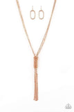 Paparazzi Boom Boom Knock You Out! Copper Necklace