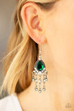 Paparazzi Bling Bliss Green Earrings