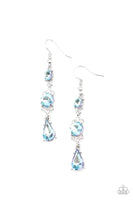 Paparazzi Outstanding Opulence Blue-Earrings