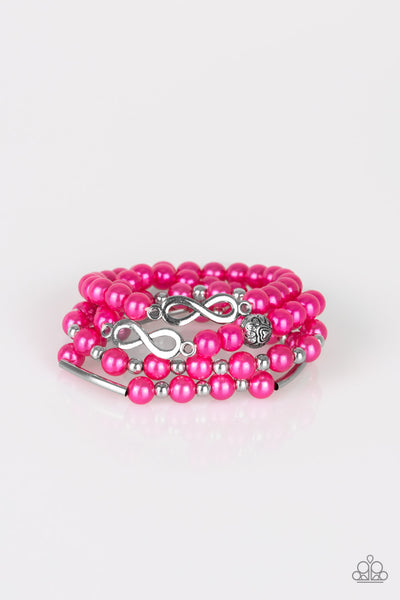 Paparazzi Limitless Luxury Pink Bracelet