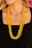 Paparazzi Congo Colada Yellow Necklace