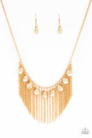 Paparazzi Bragging Rights Gold Necklace