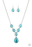 Paparazzi Dewy Decadence Blue Neckalce