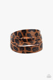 Paparazzi Hey GRRirl Brown Bracelet