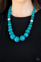 Paparazzi Panama Panorama Blue Necklace