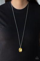 Paparazzi Imperfect Iridescence Yellow Necklace