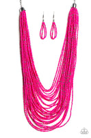 Paparazzi Rio Rainforest Necklace- Pink