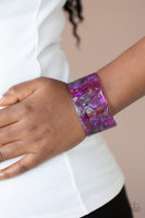 Paparazzi Cosmic Couture Purple-Bracelet