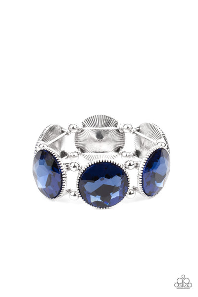 Paparazzi Powerhouse Hustle Bracelet Blue