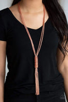 Paparazzi Boom Boom Knock You Out! Copper Necklace