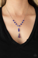 Paparazzi Olympian Oracle Blue Necklace