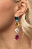 Paparazzi Cosmic Heiress - Multi Earrings