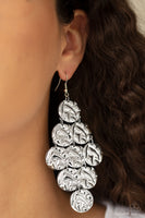 Paparazzi Metro Trend Silver Earrings