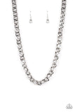 Paparazzi Major Moxie - White Necklace