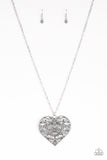 Paparazzi Classic Casanova Silver Necklace