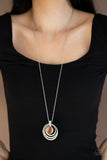 Paparazzi A Diamond A Day Orange Necklace