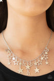 Paparazzi Stellar Stardom Silver Necklace