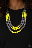 Paparazzi BEAD Your Own Drum Yellow Necklace