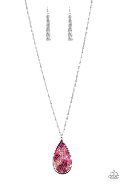 Paparazzi Artificial Animal Pink Necklace