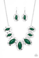 Paparazzi Terra Color Green Necklace