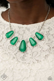 Paparazzi Newport Princess - Green- Necklace Yacht Club Couture - Green- Bracelet