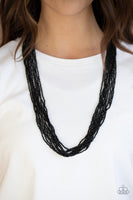 Paparazzi Congo Colada Black Necklace