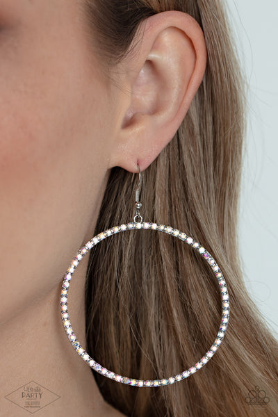 Paparazzi Wide Curves Ahead Multi Earrings