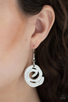 Paparazzi Statement Swirl Silver Necklaces