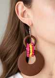 Paparazzi Beach Day Drama Multi Earrings