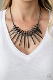 Paparazzi Fully Charged Black Necklace