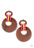 Paparazzi Beach Day Drama Multi Earrings