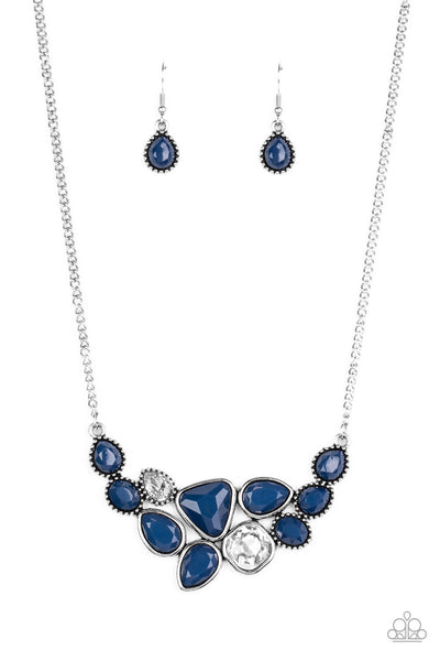 Paparazzi Breathtaking Brilliance Blue Necklace