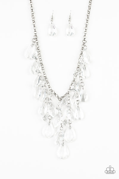 Paparazzi Irresistible Iridescence White Necklace