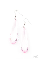 Paparazzi Crystal Crowns - Pink Earrings