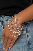 Paparazzi Heiress Hustle Pink Bracelet