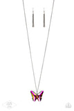 Paparazzi The Social Butterfly Effect - Multi Necklace - Life of the Party Exclusive