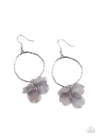 Paparazzi Petals On The Floor Silver Earrings