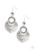 Paparazzi Shimmer Suite Silver Earrings