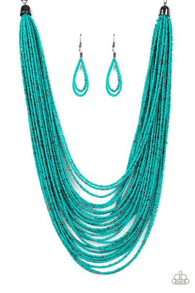 Paparazzi Rio Rainforest Blue Necklace