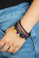 Paparazzi Technicolor Timberland Multi Bracelet