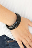 Paparazzi Whimsically Woodsy Black Bracelet